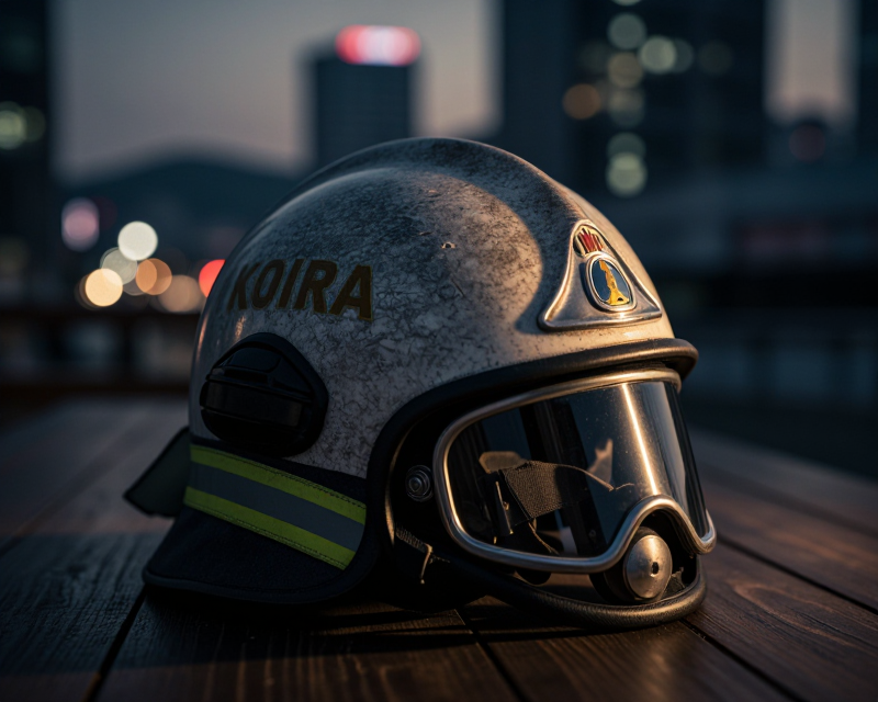 Symbolic Firefighter Helmet