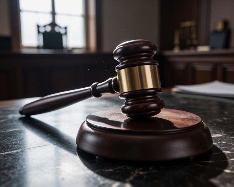 Symbolic Judicial Gavel