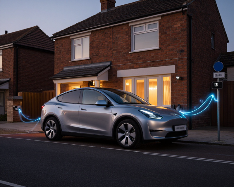 Electric Vehicle Energy Flow in UK
