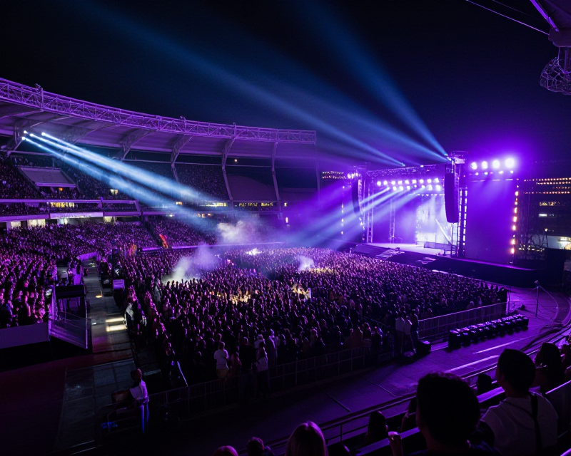 Cinematic Concert Atmosphere
