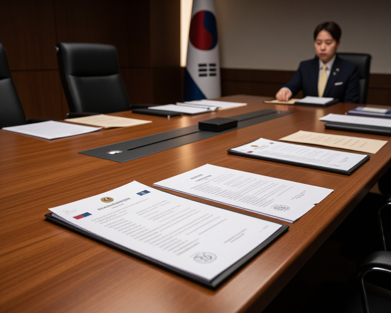 Official Government Briefing Atmosphere