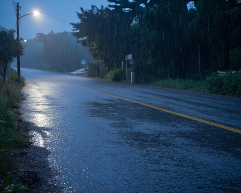 Heavy Rain in South Korea