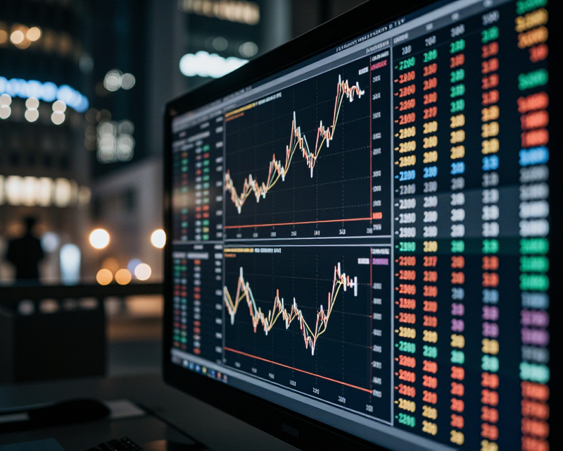 Financial Market Data Visualization