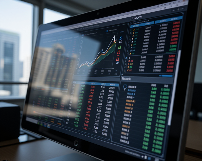Financial Market Data Visualization