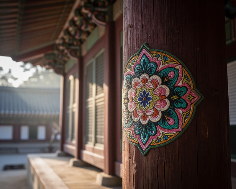 Korean Buddhist Temple Serenity