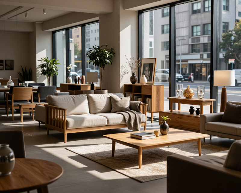 Modern Furniture Showroom Concept