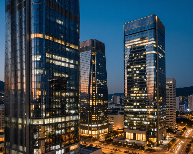 Financial District Dusk