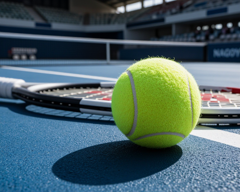 Soft Tennis Competition Atmosphere