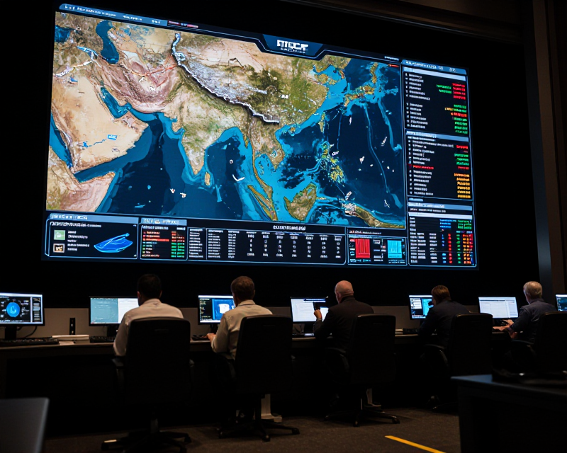 Geopolitical Tension Concept