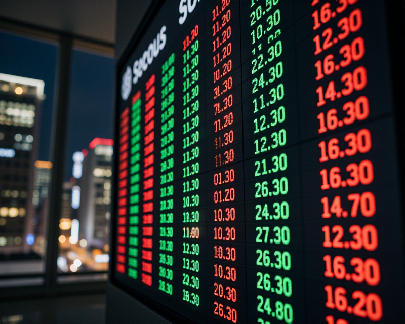 Financial Market Display