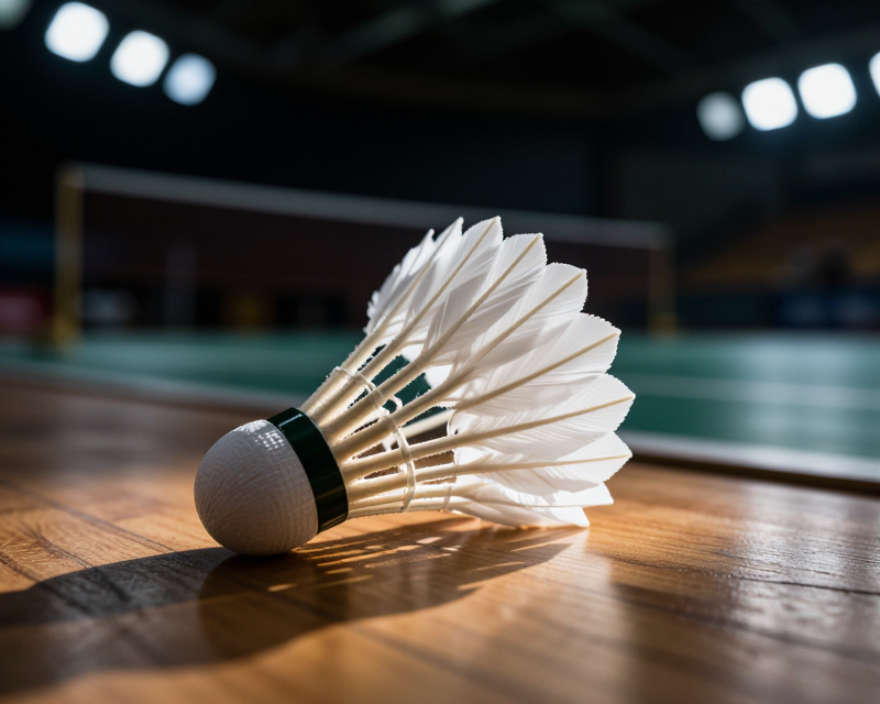 Badminton Shuttlecock Focus