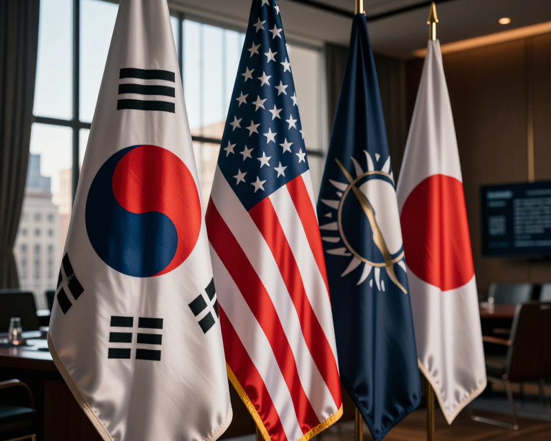 Diplomatic Meeting Symbolism