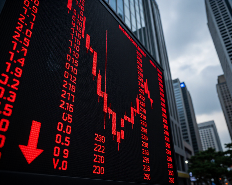 Stock Market Decline in Seoul